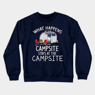 Copy of Peace, Love and Camping - Cool Camping Stuff Crewneck Sweatshirt